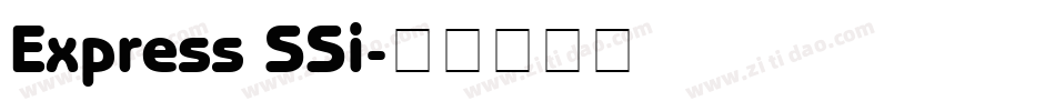 Express SSi字体转换